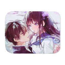 Load image into Gallery viewer, Hyouka Eru Chitanda Sherpa Blanket