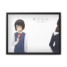 Load image into Gallery viewer, Your Name. Canvas Framed Art Print