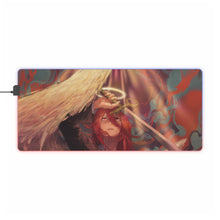 Load image into Gallery viewer, Anime Chainsaw Man RGB LED Mouse Pad (Desk Mat)