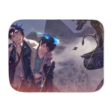 Load image into Gallery viewer, Rin and Yukio Okumura Sherpa Blanket