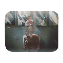 Load image into Gallery viewer, Anime Chainsaw Man Sherpa Blanket