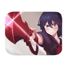 Load image into Gallery viewer, Anime Kill La Kill Sherpa Blanket