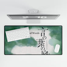 Load image into Gallery viewer, Anime The Garden of Words Mouse Pad (Desk Mat)