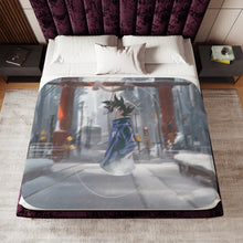 Load image into Gallery viewer, Goku Sherpa Blanket