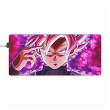 Load image into Gallery viewer, Black goku RGB LED Mouse Pad (Desk Mat)