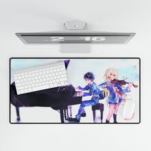 Load image into Gallery viewer, Anime Your Lie in April Mouse Pad (Desk Mat)
