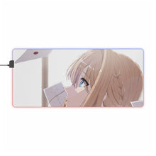Load image into Gallery viewer, Violet Evergarden RGB LED Mouse Pad (Desk Mat)