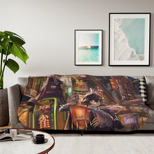 Load image into Gallery viewer, Anime Bungou Stray Dogs Sherpa Blanket