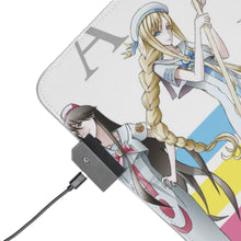 Load image into Gallery viewer, Anime Aria RGB LED Mouse Pad (Desk Mat)