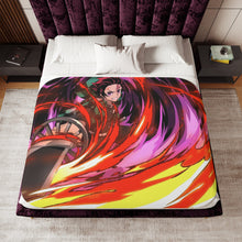 Load image into Gallery viewer, Demon Slayer: Kimetsu no Yaiba Sherpa Blanket