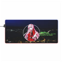 Load image into Gallery viewer, Zero Two RGB LED Mouse Pad (Desk Mat)