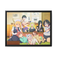 Load image into Gallery viewer, Miss Kobayashi's Dragon Maid Canvas Framed Art Print