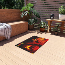 Load image into Gallery viewer, Black Goku Rug