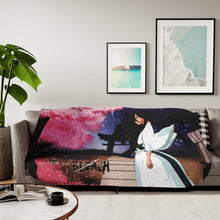 Load image into Gallery viewer, Rukia Kuchiki Sherpa Blanket
