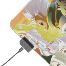 Load image into Gallery viewer, Fairy Tail Natsu Dragneel, Erza Scarlet, Gray Fullbuster, Lucy Heartfilia, Happy RGB LED Mouse Pad (Desk Mat)