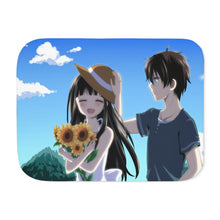 Load image into Gallery viewer, Garden Day Sherpa Blanket