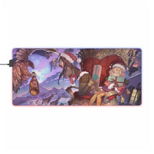 Load image into Gallery viewer, Anime Christmas RGB LED Mouse Pad (Desk Mat)