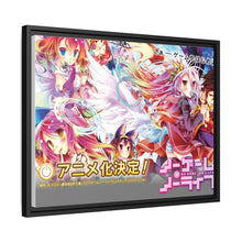 Load image into Gallery viewer, Anime No Game No Lifer Canvas Framed Art Print