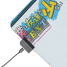 Load image into Gallery viewer, Boku Wa Tomodachi Ga Sukunai RGB LED Mouse Pad (Desk Mat)