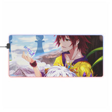 Load image into Gallery viewer, No Game No Life RGB LED Mouse Pad (Desk Mat)