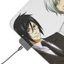 Load image into Gallery viewer, Black Butler RGB LED Mouse Pad (Desk Mat)