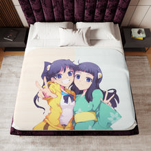 Load image into Gallery viewer, Monogatari (Series) Sherpa Blanket