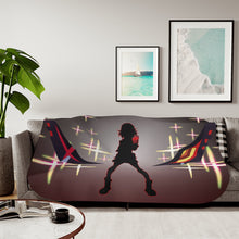 Load image into Gallery viewer, Anime Kill La Kill Sherpa Blanket