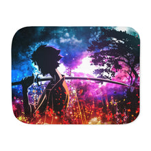 Load image into Gallery viewer, Samurai Champloo mugen colors rain Sherpa Blanket