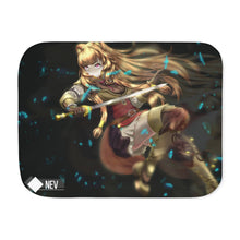 Load image into Gallery viewer, Raphtalia Sherpa Blanket