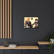 Load image into Gallery viewer, Bleach Ichigo Kurosaki, Rukia Kuchiki Canvas Framed Art Print