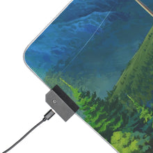 Load image into Gallery viewer, Travel Oregon RGB LED Mouse Pad (Desk Mat)