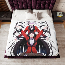Load image into Gallery viewer, Yumeko Jabami and Kirari Momobami Sherpa Blanket