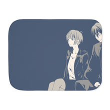 Load image into Gallery viewer, Psycho-Pass Akane Tsunemori, Nobuchika Ginoza Sherpa Blanket