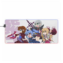 Load image into Gallery viewer, Magical Girl Lyrical Nanoha RGB LED Mouse Pad (Desk Mat)