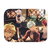 Load image into Gallery viewer, The Seven Deadly Sins Ban, Meliodas, King, Diane, Elizabeth Liones Sherpa Blanket