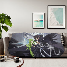 Load image into Gallery viewer, Lelouch and C.C. (Code Geass) Sherpa Blanket