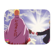 Load image into Gallery viewer, Boruto Sherpa Blanket