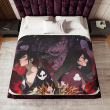 Load image into Gallery viewer, Hyakkimaru and Mio Sherpa Blanket