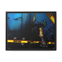 Load image into Gallery viewer, Black Stars own Path Canvas Framed Art Print