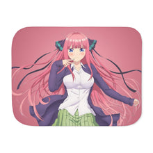 Load image into Gallery viewer, Nino Nakano from 5-Toubun no Hanayome Sherpa Blanket