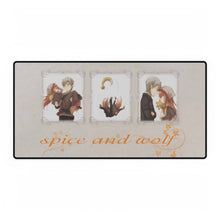 Load image into Gallery viewer, Anime Spice and Wolfr Mouse Pad (Desk Mat)