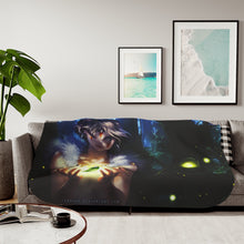 Load image into Gallery viewer, Anime Princess Mononoke Sherpa Blanket