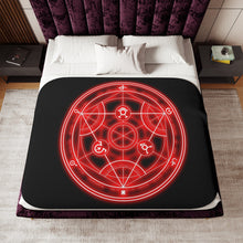 Load image into Gallery viewer, Anime FullMetal Alchemist Sherpa Blanket