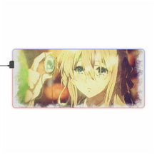 Load image into Gallery viewer, Violet Evergarden RGB LED Mouse Pad (Desk Mat)