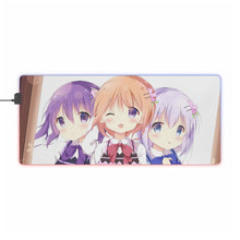 Load image into Gallery viewer, Is The Order A Rabbit? RGB LED Mouse Pad (Desk Mat)