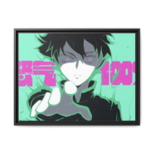 Load image into Gallery viewer, Mob Psycho 100 Shigeo Kageyama Canvas Framed Art Print