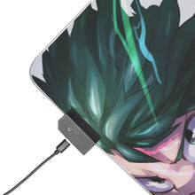 Load image into Gallery viewer, My Hero Academia Izuku Midoriya, Katsuki Bakugou RGB LED Mouse Pad (Desk Mat)
