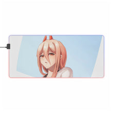 Load image into Gallery viewer, Chainsaw Man RGB LED Mouse Pad (Desk Mat)