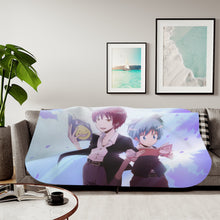 Load image into Gallery viewer, Assassination Classroom Karma Akabane, Nagisa Shiota Sherpa Blanket