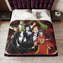Load image into Gallery viewer, Anime Bungou Stray Dogs Sherpa Blanket